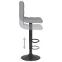 Taburete de cocina de tela gris claro de vidaXL, Taburetes de cocina - Ref: Foro24-334272, Precio: 74,28 €, Descuento: %