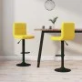 Küchenhocker 2 Einheiten senfgelber Samt von vidaXL, Küchenhocker - Ref: Foro24-334312, Preis: 134,09 €, Rabatt: %