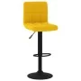 Taburetes de cocina 2 unidades terciopelo amarillo mostaza de vidaXL, Taburetes de cocina - Ref: Foro24-334312, Precio: 134,0...
