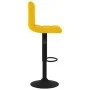 Taburetes de cocina 2 unidades terciopelo amarillo mostaza de vidaXL, Taburetes de cocina - Ref: Foro24-334312, Precio: 134,0...