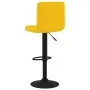 Taburetes de cocina 2 unidades terciopelo amarillo mostaza de vidaXL, Taburetes de cocina - Ref: Foro24-334312, Precio: 134,0...