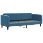 Sofá cama nido con colchón terciopelo azul 80x200 cm de vidaXL, Camas y somieres - Ref: Foro24-3197079, Precio: 413,92 €, Des...