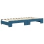 Sofá cama nido con colchón terciopelo azul 80x200 cm de vidaXL, Camas y somieres - Ref: Foro24-3197079, Precio: 413,92 €, Des...