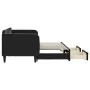 Sofá cama nido con cajones terciopelo negro 80x200 cm de vidaXL, Camas y somieres - Ref: Foro24-3197108, Precio: 284,42 €, De...