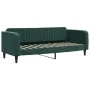 Sofá cama nido con colchón terciopelo verde oscuro 80x200 cm de vidaXL, Camas y somieres - Ref: Foro24-3197082, Precio: 414,6...