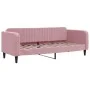 Sofá cama nido con colchón terciopelo rosa 80x200 cm de vidaXL, Camas y somieres - Ref: Foro24-3197083, Precio: 414,01 €, Des...
