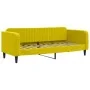 Sofá cama nido con cajones terciopelo amarillo 80x200 cm de vidaXL, Camas y somieres - Ref: Foro24-3197085, Precio: 407,26 €,...