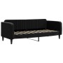 Sofá cama nido con colchón terciopelo negro 80x200 cm de vidaXL, Camas y somieres - Ref: Foro24-3197084, Precio: 414,79 €, De...