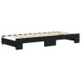 Sofá cama nido con colchón terciopelo negro 80x200 cm de vidaXL, Camas y somieres - Ref: Foro24-3197084, Precio: 414,79 €, De...