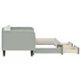 Sofá cama nido con cajones terciopelo gris claro 80x200 cm de vidaXL, Camas y somieres - Ref: Foro24-3197104, Precio: 290,51 ...