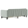 Sofá cama nido con cajones terciopelo gris claro 80x200 cm de vidaXL, Camas y somieres - Ref: Foro24-3197104, Precio: 290,51 ...