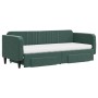 Sofá cama nido con cajones terciopelo verde oscuro 80x200 cm de vidaXL, Camas y somieres - Ref: Foro24-3197130, Precio: 455,5...