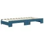 Trundle sofa bed with drawers blue velvet 80x200 cm by vidaXL, Beds and slatted bases - Ref: Foro24-3197127, Price: 452,13 €,...