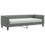 Sofá cama con colchón tela gris oscuro 80x200 cm de vidaXL, Camas y somieres - Ref: Foro24-3196556, Precio: 329,98 €, Descuen...