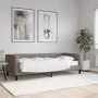 Sofa bed with taupe gray fabric mattress 90x200 cm by vidaXL, Beds and slatted bases - Ref: Foro24-3196563, Price: 330,57 €, ...