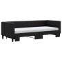 Sofá cama nido con colchón tela negro 80x200 cm de vidaXL, Camas y somieres - Ref: Foro24-3196593, Precio: 416,63 €, Descuent...