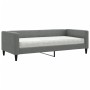 Sofá cama con colchón tela gris oscuro 90x200 cm de vidaXL, Camas y somieres - Ref: Foro24-3196561, Precio: 297,01 €, Descuen...