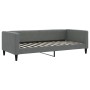Sofá cama con colchón tela gris oscuro 90x200 cm de vidaXL, Camas y somieres - Ref: Foro24-3196561, Precio: 297,01 €, Descuen...