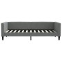 Sofá cama con colchón tela gris oscuro 90x200 cm de vidaXL, Camas y somieres - Ref: Foro24-3196561, Precio: 297,01 €, Descuen...
