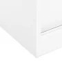 Armario de oficina con puerta corredera acero blanco 90x40x90cm de vidaXL, Taquillas y armarios de almacenamiento - Ref: Foro...