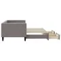 Sofá cama nido con cajones tela gris taupe 80x200 cm de vidaXL, Camas y somieres - Ref: Foro24-3196612, Precio: 281,85 €, Des...