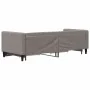 Sofá cama nido con cajones tela gris taupe 80x200 cm de vidaXL, Camas y somieres - Ref: Foro24-3196612, Precio: 281,85 €, Des...