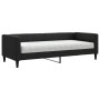 Sofá cama con colchón tela negro 80x200 cm de vidaXL, Camas y somieres - Ref: Foro24-3196557, Precio: 311,66 €, Descuento: %