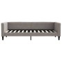 Sofá cama con colchón tela gris taupe 80x200 cm de vidaXL, Camas y somieres - Ref: Foro24-3196558, Precio: 282,05 €, Descuent...