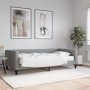 Sofá cama con colchón tela gris claro 100x200 cm de vidaXL, Camas y somieres - Ref: Foro24-3196565, Precio: 295,62 €, Descuen...