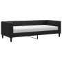 Sofá cama con colchón tela negro 90x200 cm de vidaXL, Camas y somieres - Ref: Foro24-3196562, Precio: 273,06 €, Descuento: %