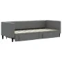 Sofá cama nido con cajones tela gris oscuro 80x200 cm de vidaXL, Camas y somieres - Ref: Foro24-3196610, Precio: 281,43 €, De...