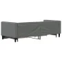 Sofá cama nido con cajones tela gris oscuro 80x200 cm de vidaXL, Camas y somieres - Ref: Foro24-3196610, Precio: 281,43 €, De...