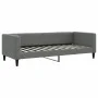 Sofá cama nido con cajones tela gris oscuro 80x200 cm de vidaXL, Camas y somieres - Ref: Foro24-3196610, Precio: 281,43 €, De...
