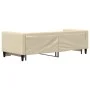 Sofá cama nido tela crema 80x200 cm de vidaXL, Camas y somieres - Ref: Foro24-3196577, Precio: 242,04 €, Descuento: %