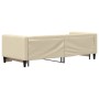 Sofá cama nido tela crema 80x200 cm de vidaXL, Camas y somieres - Ref: Foro24-3196577, Precio: 246,49 €, Descuento: %