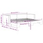 Sofá cama nido tela crema 80x200 cm de vidaXL, Camas y somieres - Ref: Foro24-3196577, Precio: 246,49 €, Descuento: %