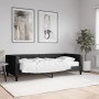 Sofá cama con colchón tela negro 90x190 cm de vidaXL, Camas y somieres - Ref: Foro24-3196572, Precio: 336,95 €, Descuento: %