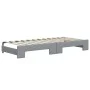 Sofá cama nido con cajones tela gris claro 80x200 cm de vidaXL, Camas y somieres - Ref: Foro24-3196609, Precio: 281,63 €, Des...