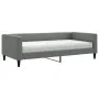 Sofá cama con colchón tela gris oscuro 100x200 cm de vidaXL, Camas y somieres - Ref: Foro24-3196566, Precio: 369,34 €, Descue...