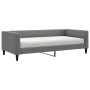 Sofá cama con colchón tela gris oscuro 100x200 cm de vidaXL, Camas y somieres - Ref: Foro24-3196566, Precio: 294,64 €, Descue...