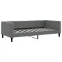 Sofá cama con colchón tela gris oscuro 100x200 cm de vidaXL, Camas y somieres - Ref: Foro24-3196566, Precio: 369,34 €, Descue...