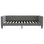 Sofá cama con colchón tela gris oscuro 100x200 cm de vidaXL, Camas y somieres - Ref: Foro24-3196566, Precio: 294,64 €, Descue...
