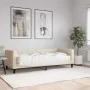 Sofá cama con colchón tela crema 80x200 cm de vidaXL, Camas y somieres - Ref: Foro24-3196559, Precio: 307,19 €, Descuento: %