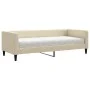 Sofá cama con colchón tela crema 80x200 cm de vidaXL, Camas y somieres - Ref: Foro24-3196559, Precio: 307,19 €, Descuento: %