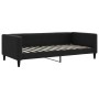 Sofá cama con colchón tela negro 100x200 cm de vidaXL, Camas y somieres - Ref: Foro24-3196567, Precio: 336,96 €, Descuento: %