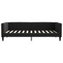 Sofá cama con colchón tela negro 100x200 cm de vidaXL, Camas y somieres - Ref: Foro24-3196567, Precio: 336,96 €, Descuento: %