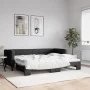 Sofá cama nido tela negro 80x200 cm de vidaXL, Camas y somieres - Ref: Foro24-3196575, Precio: 237,28 €, Descuento: %