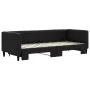 Sofá cama nido tela negro 80x200 cm de vidaXL, Camas y somieres - Ref: Foro24-3196575, Precio: 237,28 €, Descuento: %