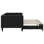 Sofá cama nido tela negro 80x200 cm de vidaXL, Camas y somieres - Ref: Foro24-3196575, Precio: 237,28 €, Descuento: %