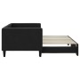 Sofá cama nido tela negro 80x200 cm de vidaXL, Camas y somieres - Ref: Foro24-3196575, Precio: 244,54 €, Descuento: %